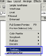 Панель свойств